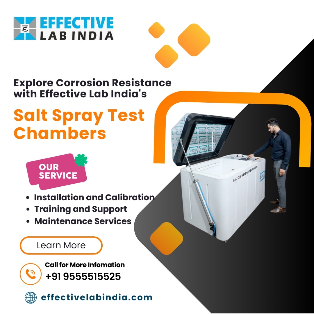 Best Quality Salt Spray Test Chamber Manufactured By Effective Lab India